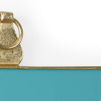 Wildwood Aqua Enamel Wall Frame (Med)