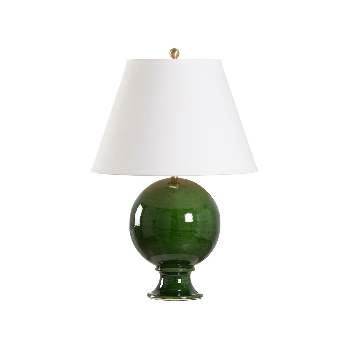 Chelsea House Sphere Table Lamp - Green