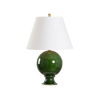 Chelsea House Sphere Table Lamp - Green