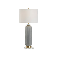Chelsea House Samuel Ceramic Lamp - Gray