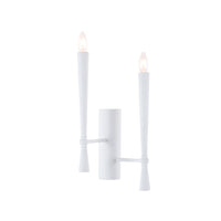 Wildwood Dumas Plaster Sconce - White (Right)