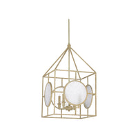 Wildwood Duxberry Lantern - Aged White