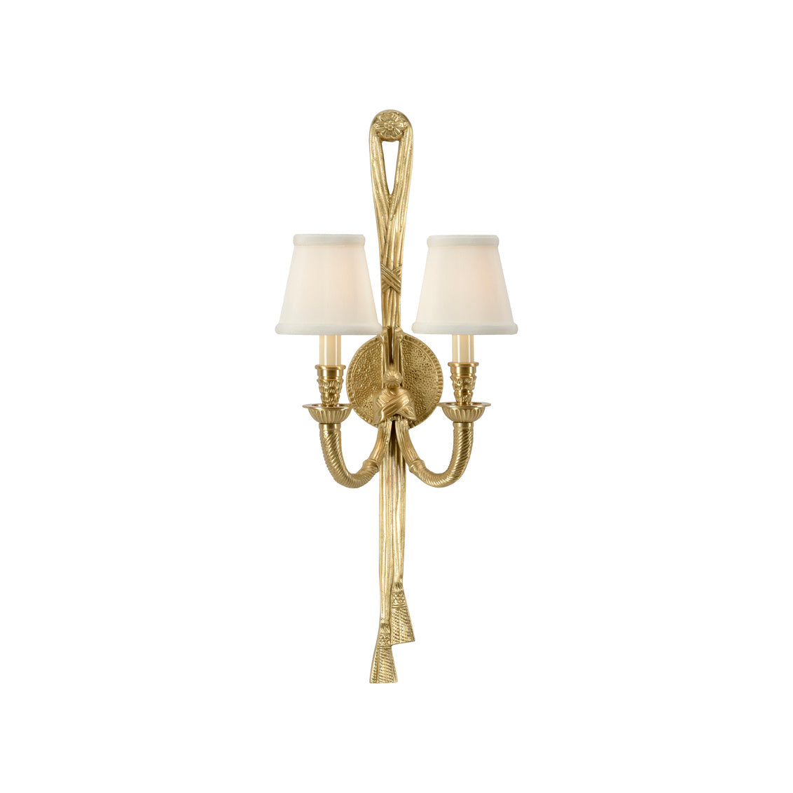 Wildwood Tassel Twist Double Sconce