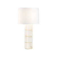 Chelsea House Stacked Alabaster Lamp