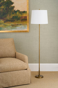 Chelsea House Underwood Floor Lamp - Aged Brass