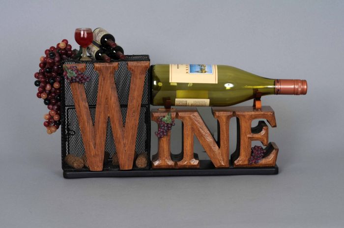Karen Didion Cork Collector/Bottle Holder