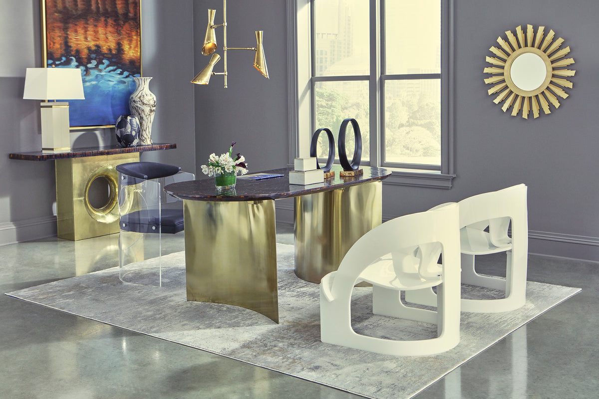 Wildwood Beverly Grove Acrylic Chair - White