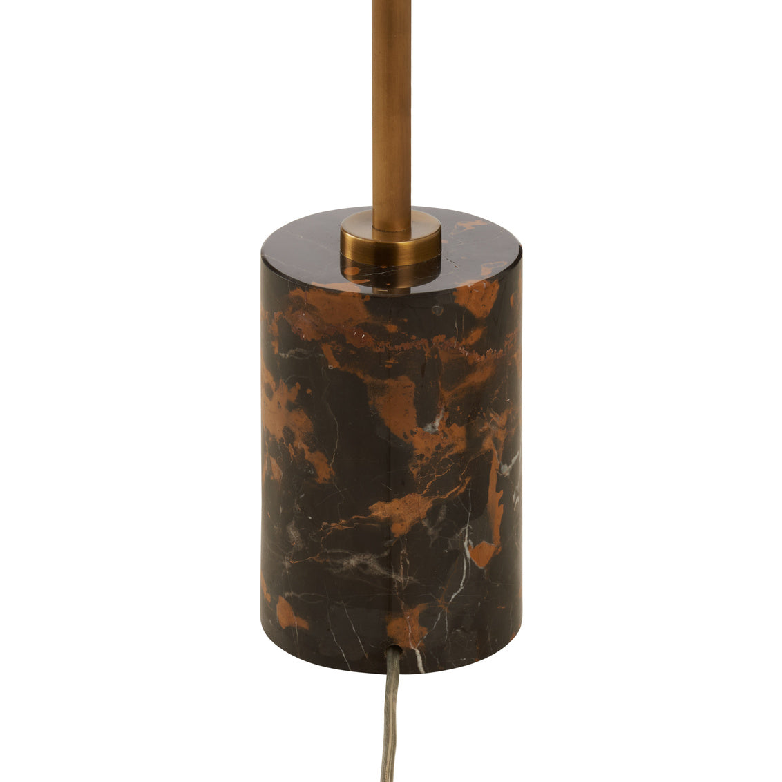 Chelsea House Lambeth Floor Lamp - Brown Marble