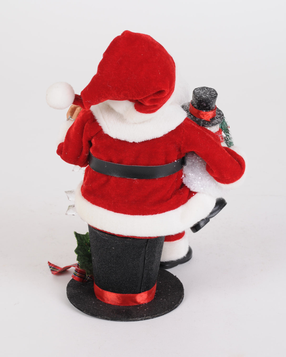 Karen Didion Top Hat Santa