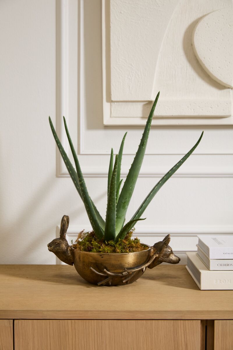 Design Shop E+E Figurine Handle Bowl 13.5"x 7"