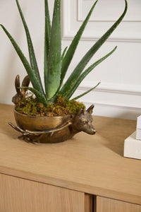 Design Shop E+E Figurine Handle Bowl 13.5"x 7"