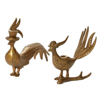 Design Shop E+E Pheasant Candlestick Avery 8.25"x 4.25"x 8.25"