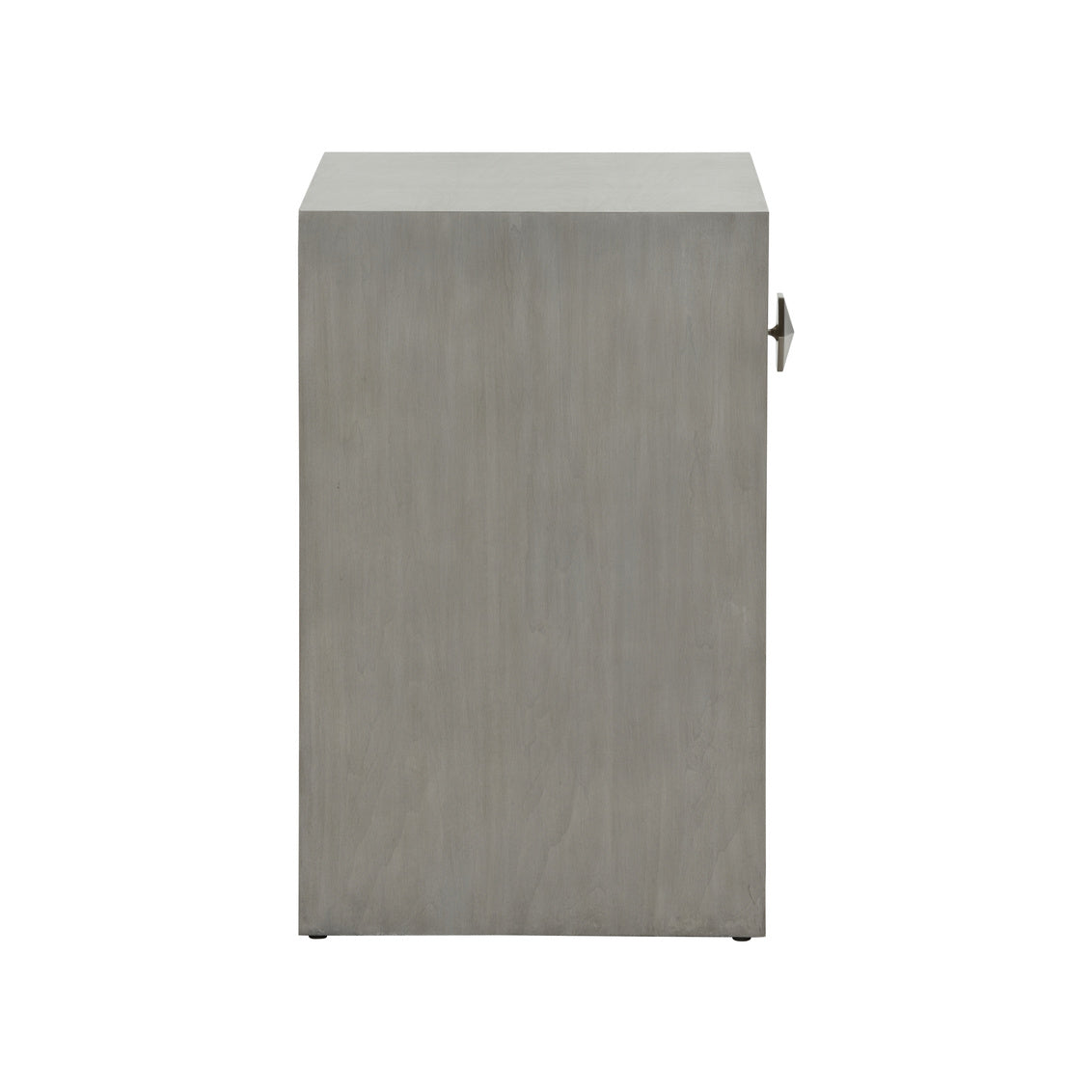 Chelsea House Moxy Bedside Table 1 Drawer - Gray