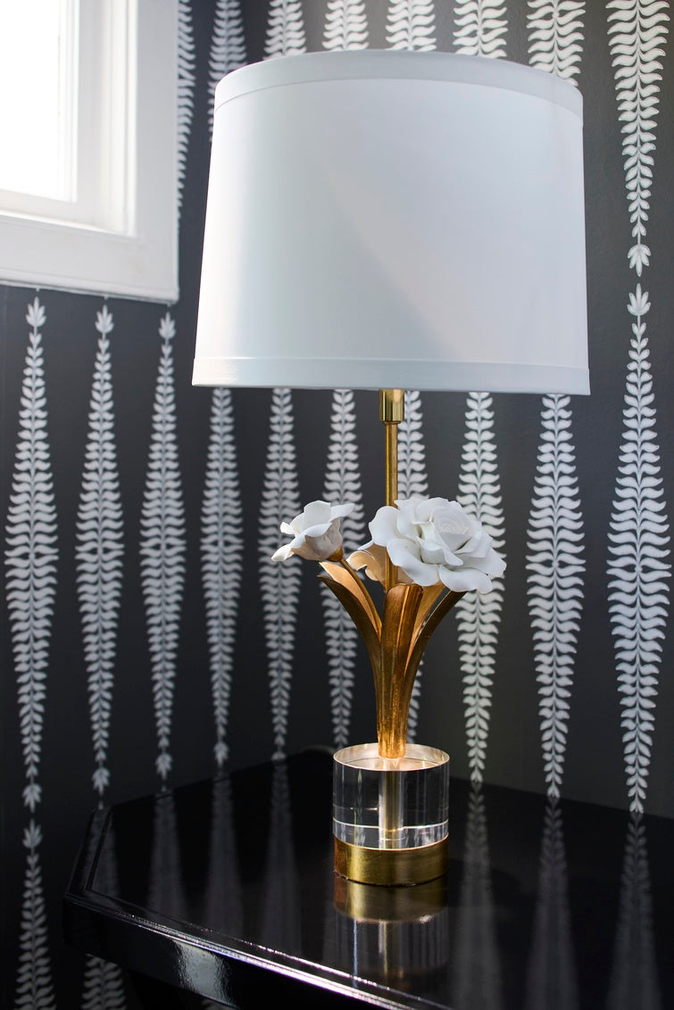 Chelsea House Small Rose Lamp