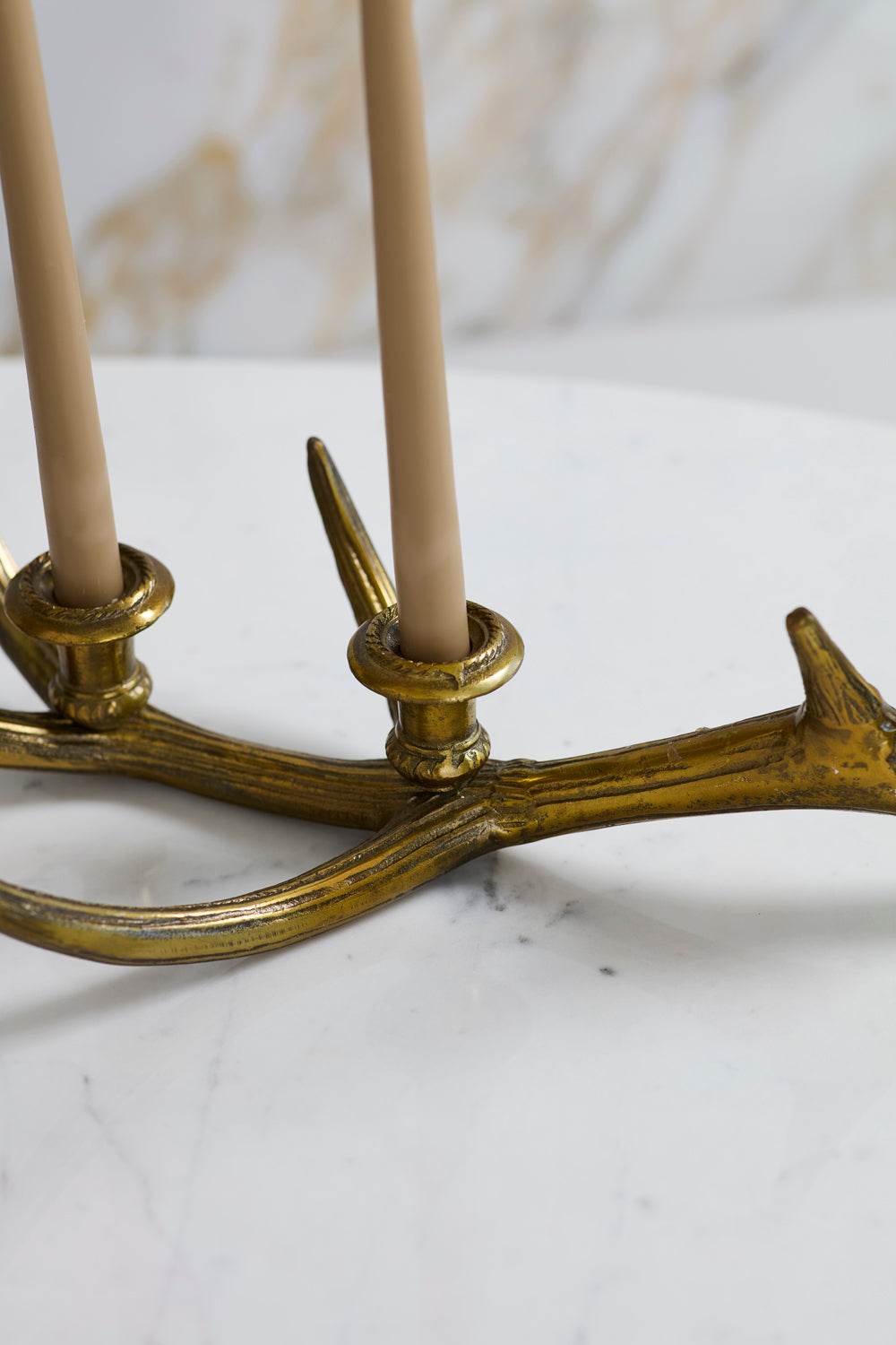 Design Shop Elegant Antler Candleholder 10.5"x 6.5"x 3.75"