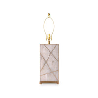 Villa & House Elgin Lamp Without Shade, Alabaster