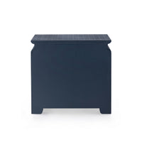 Villa & House Elina 3-Drawer Side Table, Storm Blue