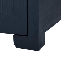 Villa & House Elina 3-Drawer Side Table, Storm Blue