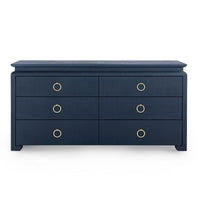 Villa & House Elina Extra Large 6-Drawer, Storm Blue