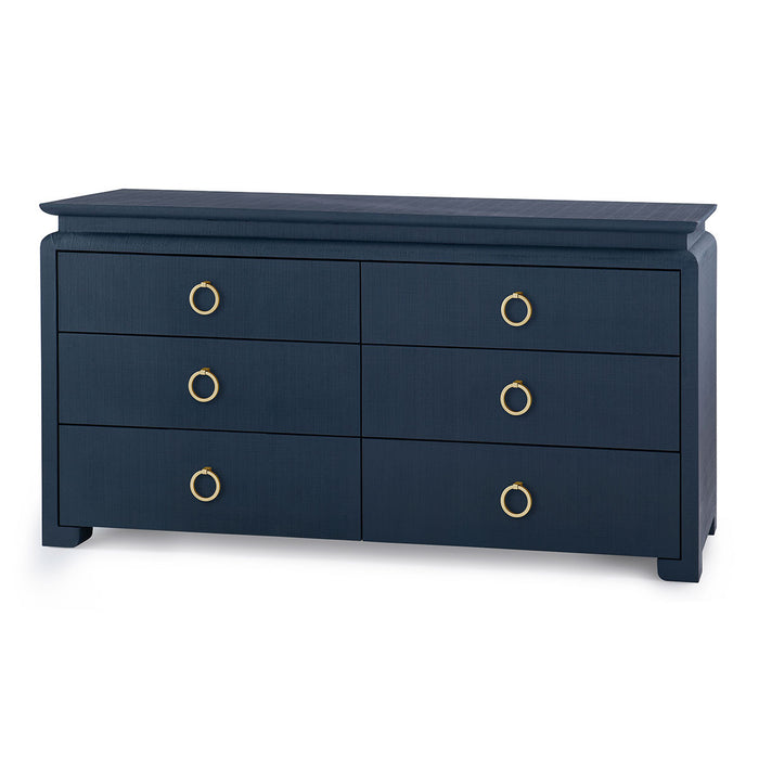 Villa & House Elina Extra Large 6-Drawer, Storm Blue
