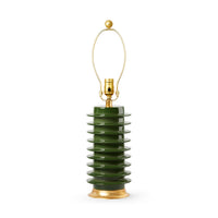Villa & House Elektra Lamp Without Shade, Dark Green