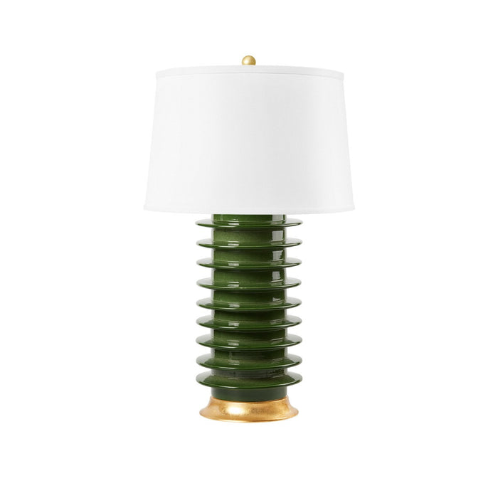 Villa & House Elektra Lamp Without Shade, Dark Green