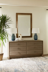 Villa & House Ellen Large Mirror, Antique Brass