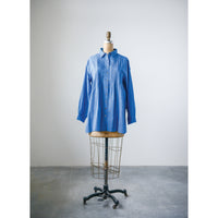 Design Shop Cotton Voile Pleated Favorite Shirt, Large