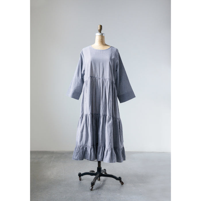 Design Shop Cotton Woven Gingham Jen Dress, Large