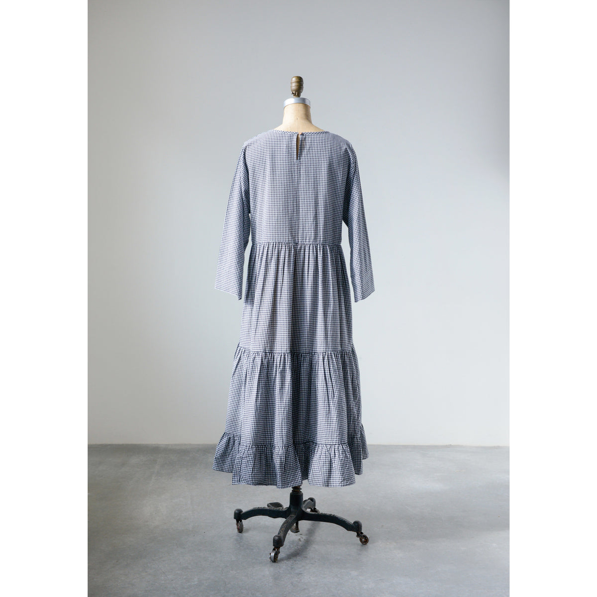 Design Shop Cotton Woven Gingham Jen Dress, Large