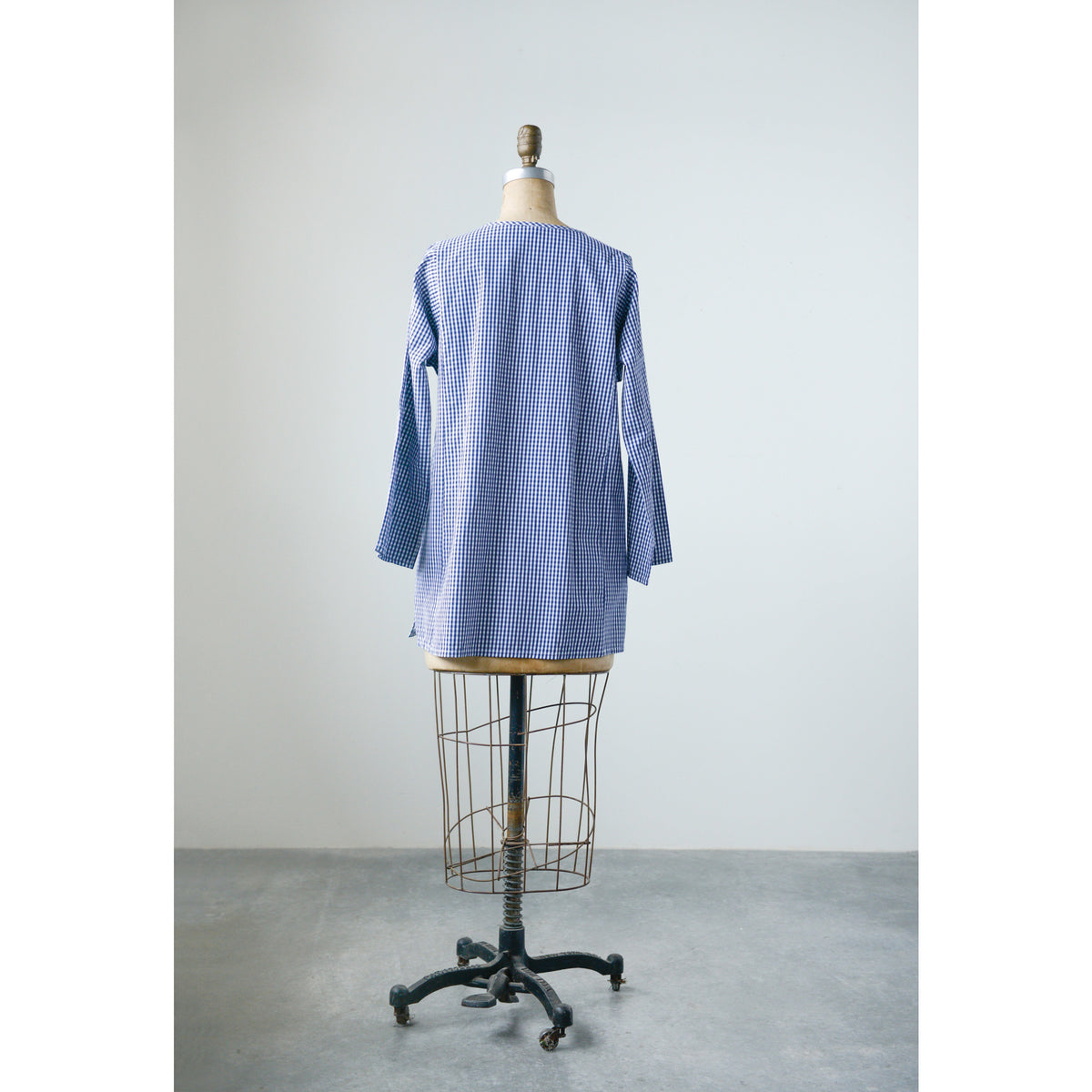 Design Shop Cotton Woven Gingham Nellie Shirt, Small