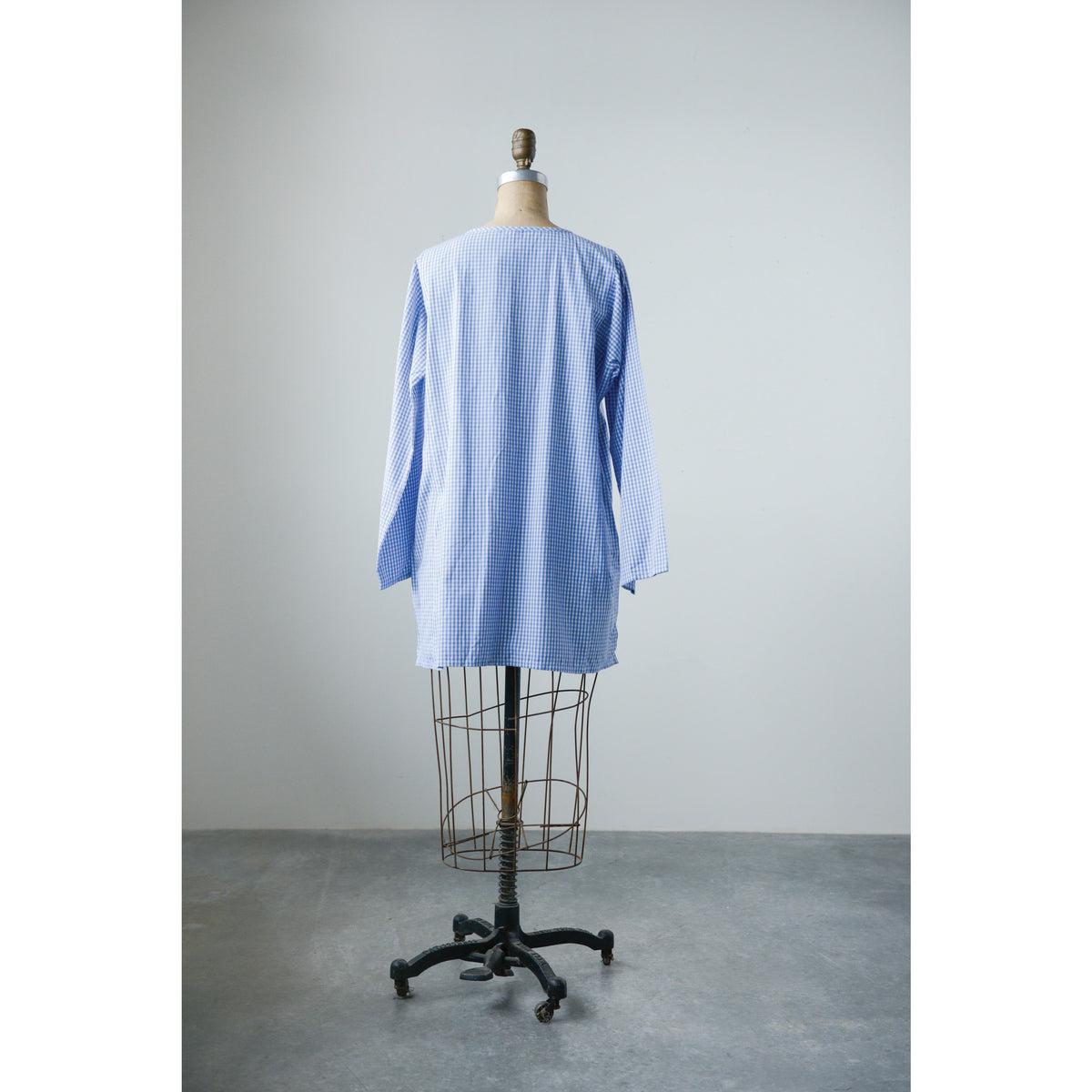 Design Shop Cotton Woven Gingham Nellie Shirt, Small