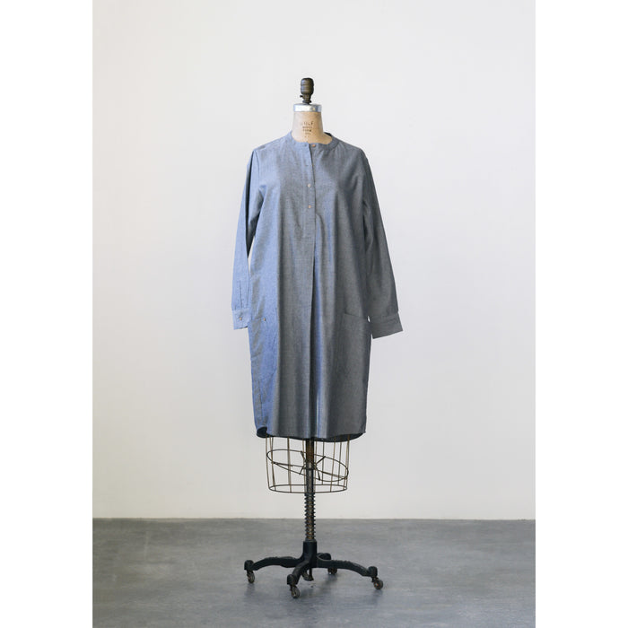Design Shop Cotton Chambray Claire Dress/Tunic, Medium