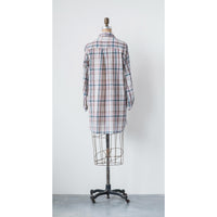 Design Shop Cotton Kayla Tunic, Multi-Plaid, Medium