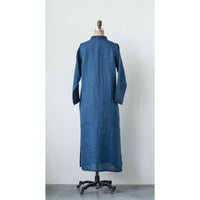Design Shop Linen Palm Caftan, Extra Small