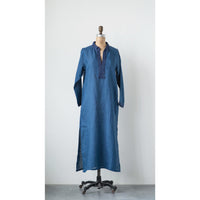 Design Shop Linen Palm Caftan, Extra Large