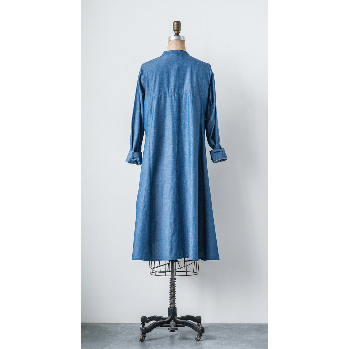 Design Shop Cotton Chambray Gracie Dress, Extra Small