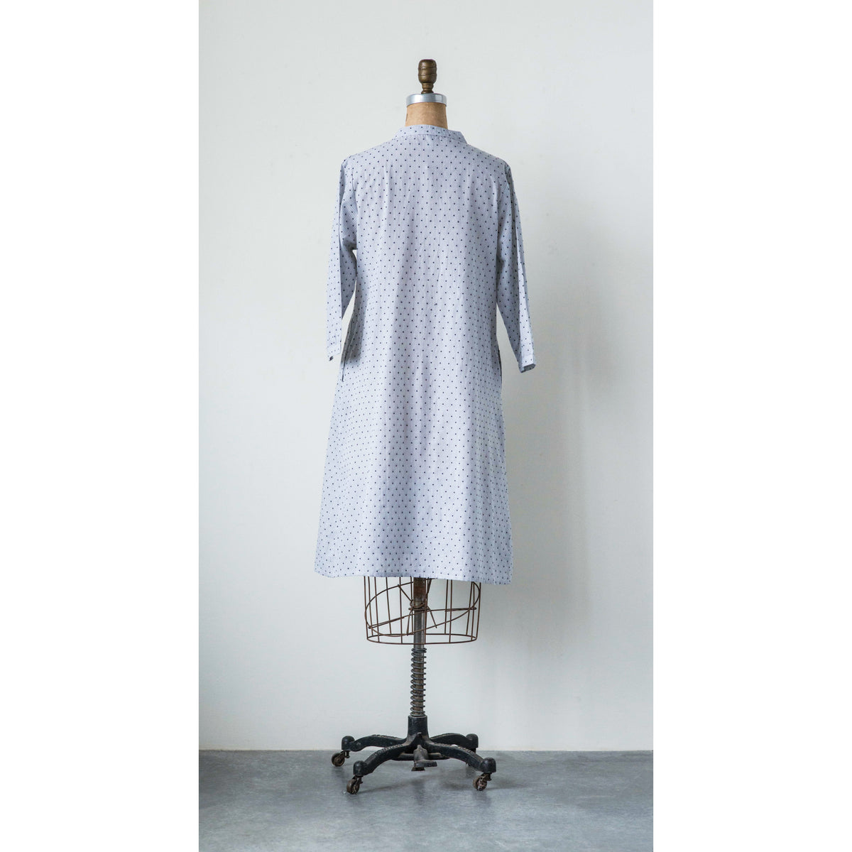 Design Shop Cotton Dobby Cathy Dress, Medium