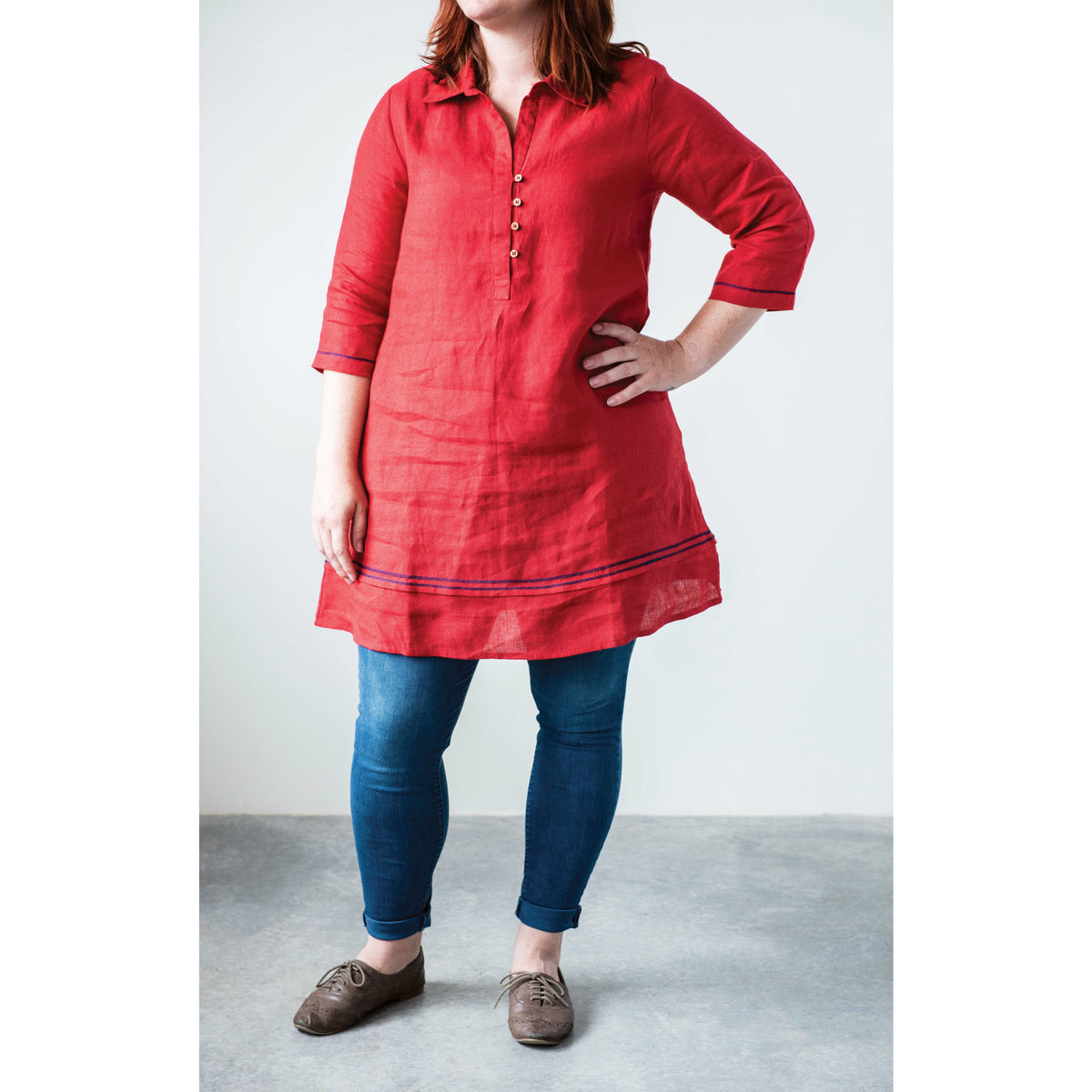 Design Shop Linen Kate Tunic, Medium