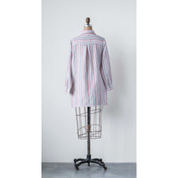 Design Shop Double Cloth Bianca Tunic, Multi-Stripe, Medium