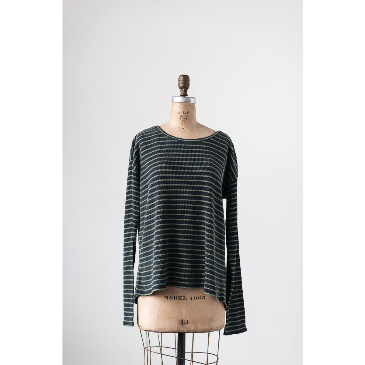 Design Shop Cotton Waffle Riley Tee with Cross Back, Extra Large