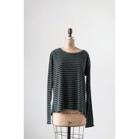 Design Shop Cotton Waffle Riley Tee with Cross Back, Extra Large