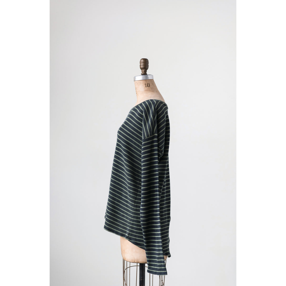 Design Shop Cotton Waffle Riley Tee with Cross Back, Extra Large