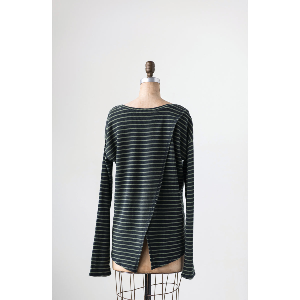 Design Shop Cotton Waffle Riley Tee with Cross Back, Extra Large