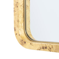 Villa & House Emil Mirror, Burl