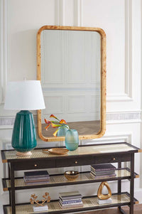 Villa & House Emil Mirror, Burl