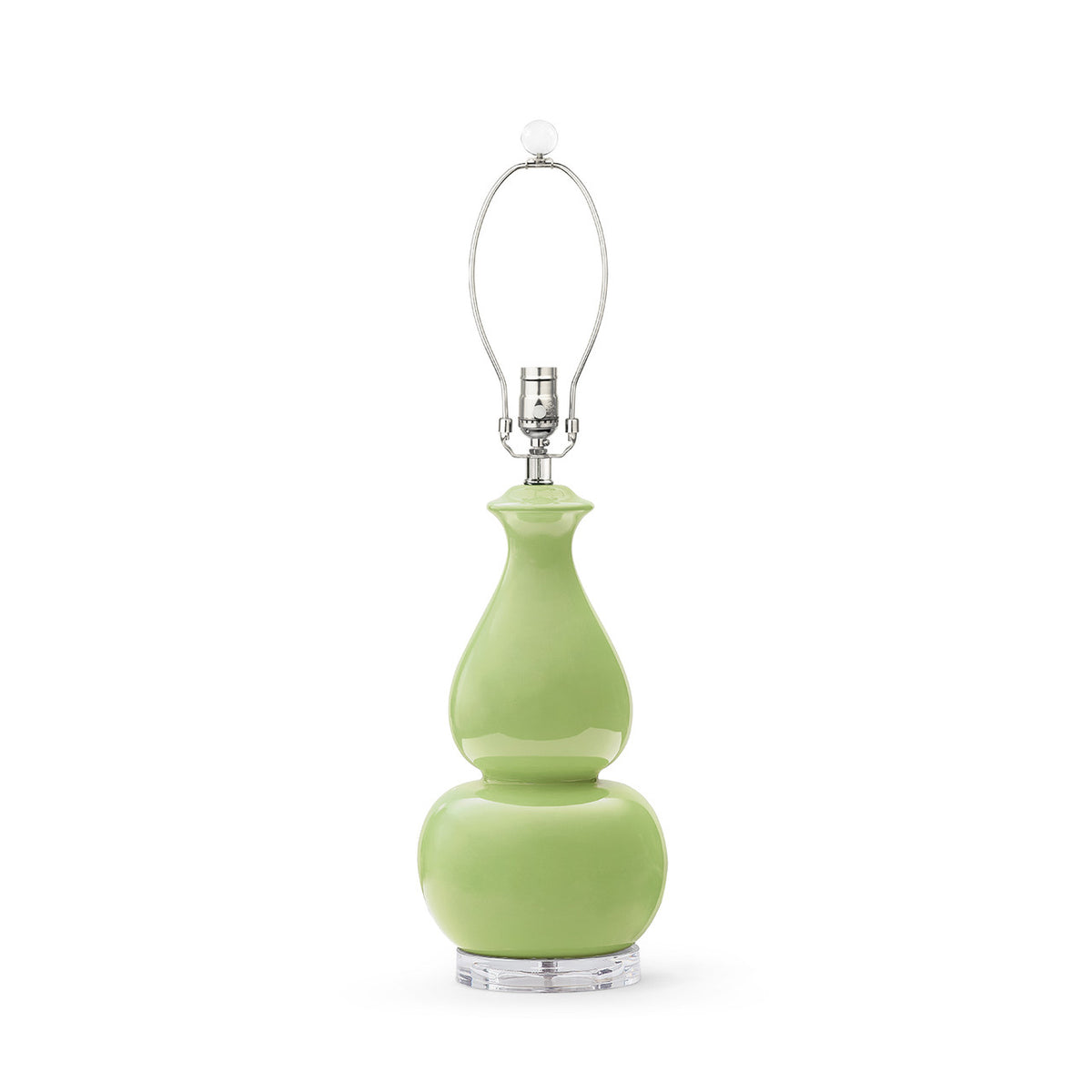 Villa & House Emilia Lamp Without Shade, Light Green