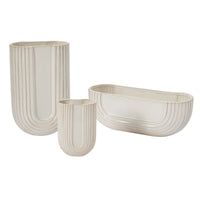 Design Shop Eos Vase 6.5"x 3.5"x 10", Set of 2