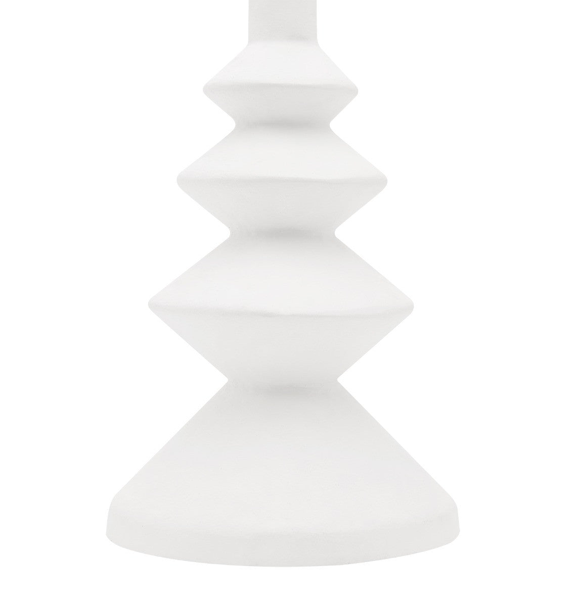 Villa & House Ernst Lamp  Without Shade, Plaster White