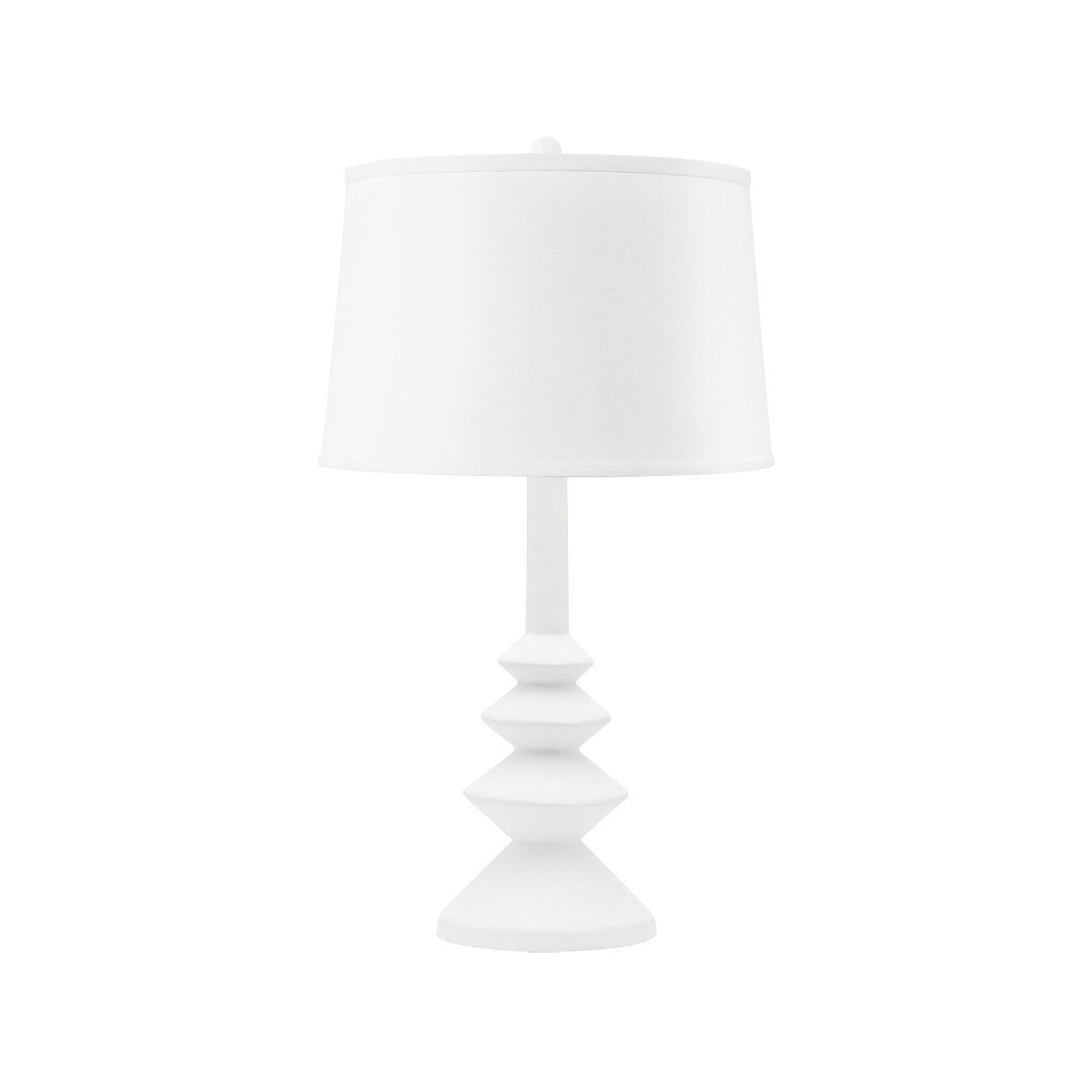 Villa & House Ernst Lamp  Without Shade, Plaster White